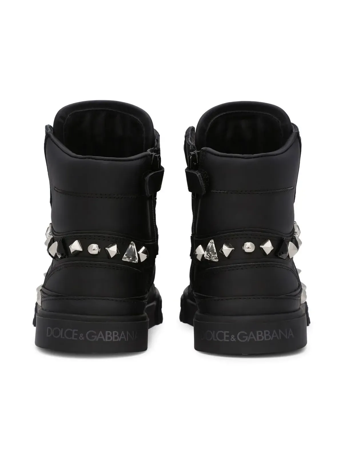 Dolce & Gabbana Kids Portofino ハイトップスニーカー - 画像3