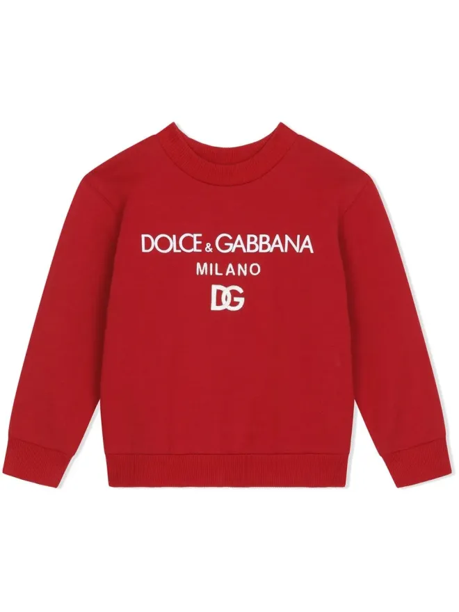 Dolce & Gabbana Kids Dolce & Gabbana Kids DG Milano 刺繍入りスウェットの商品画像
