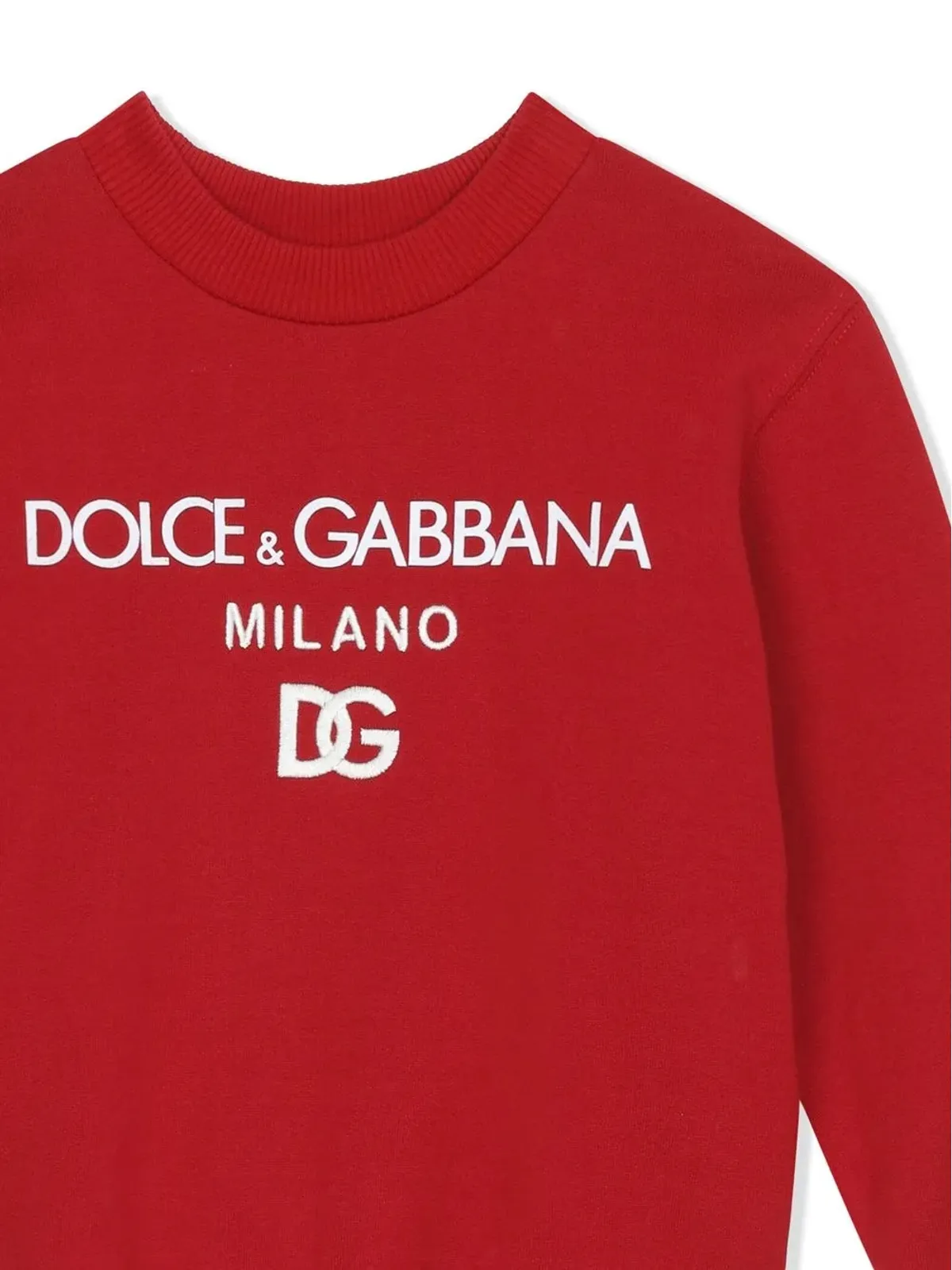 Dolce & Gabbana Kids DG Milano 刺繍入りスウェット - 画像3