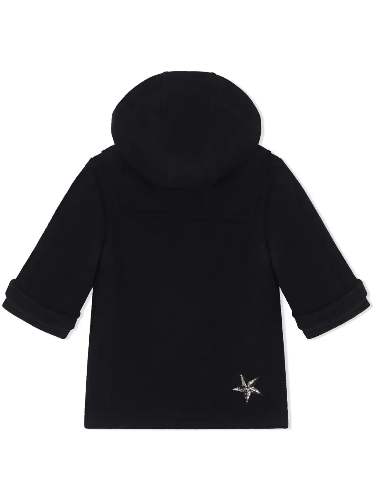 Dolce & Gabbana Kids スパンコール付き刺繍ダッフルコート - 画像2