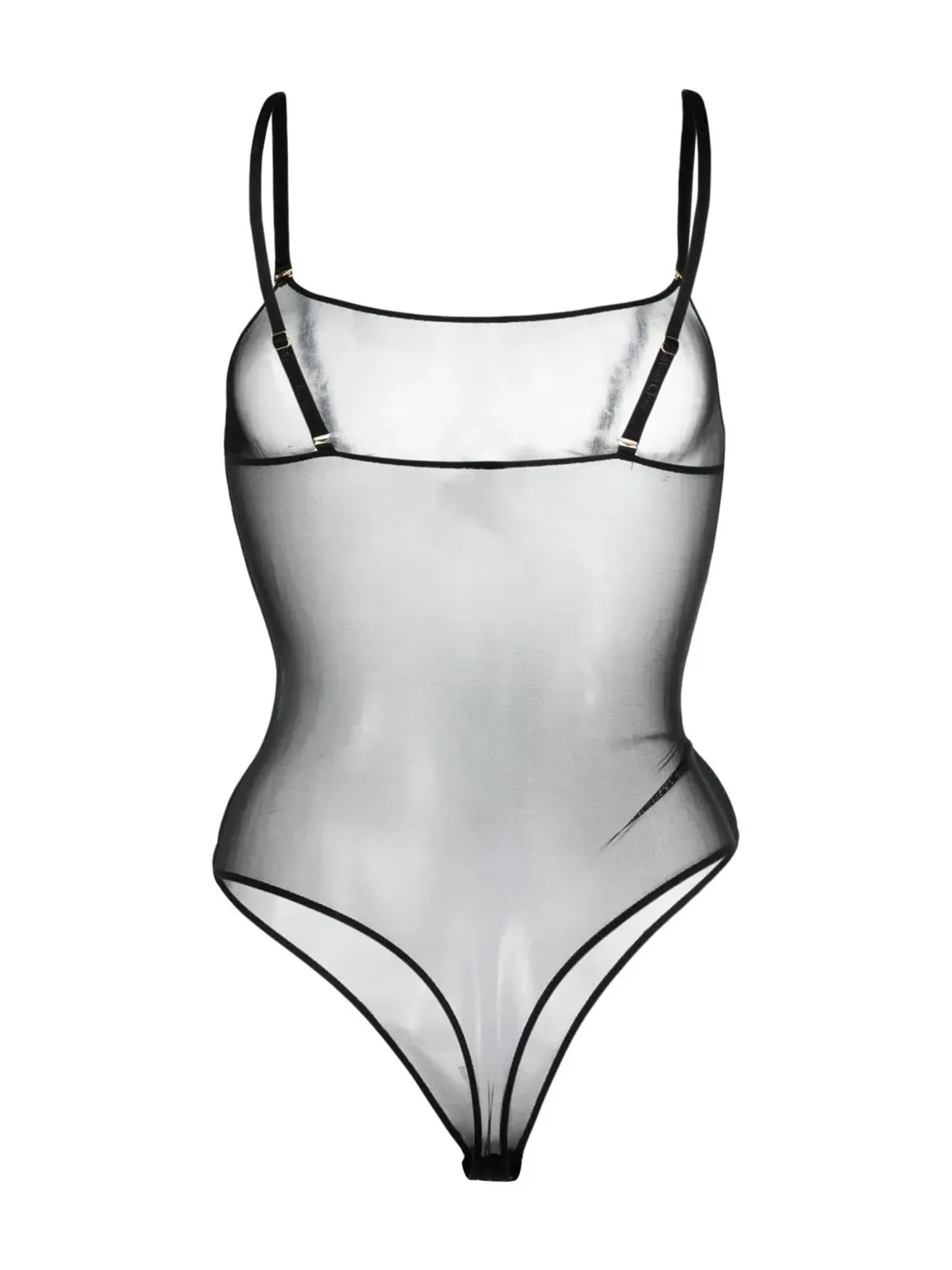 Maison Close Corps à Corps thong-style bodysuit - Black - 画像2