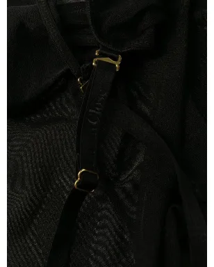 Maison Close Corps à Corps thong-style bodysuit - Black - サムネイル3
