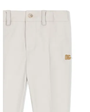 Dolce & Gabbana Kids DGロゴ テーラードパンツ - サムネイル3