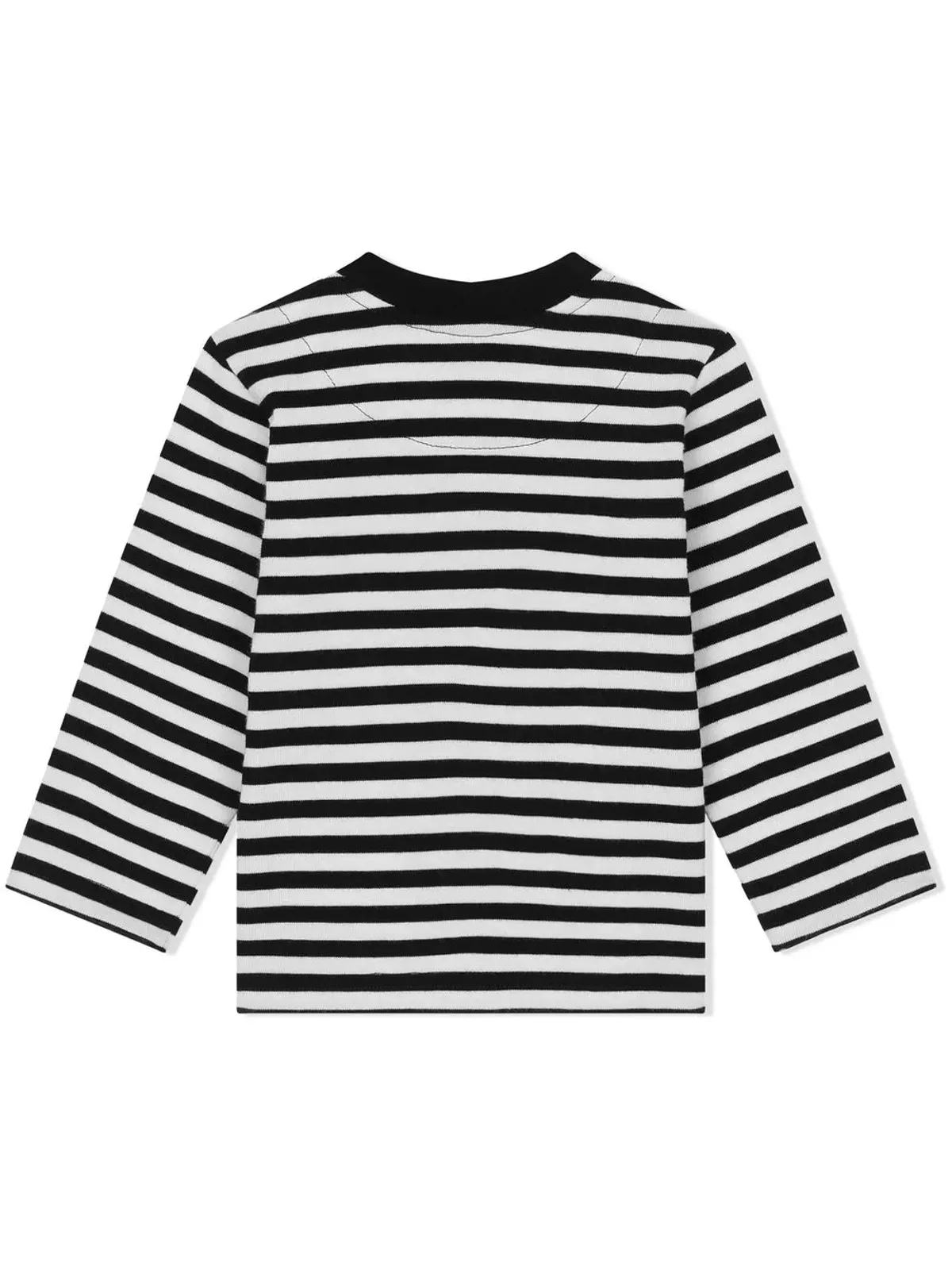 Dolce & Gabbana Kids ストライプ ジャージーTシャツ - ホワイト - 画像2