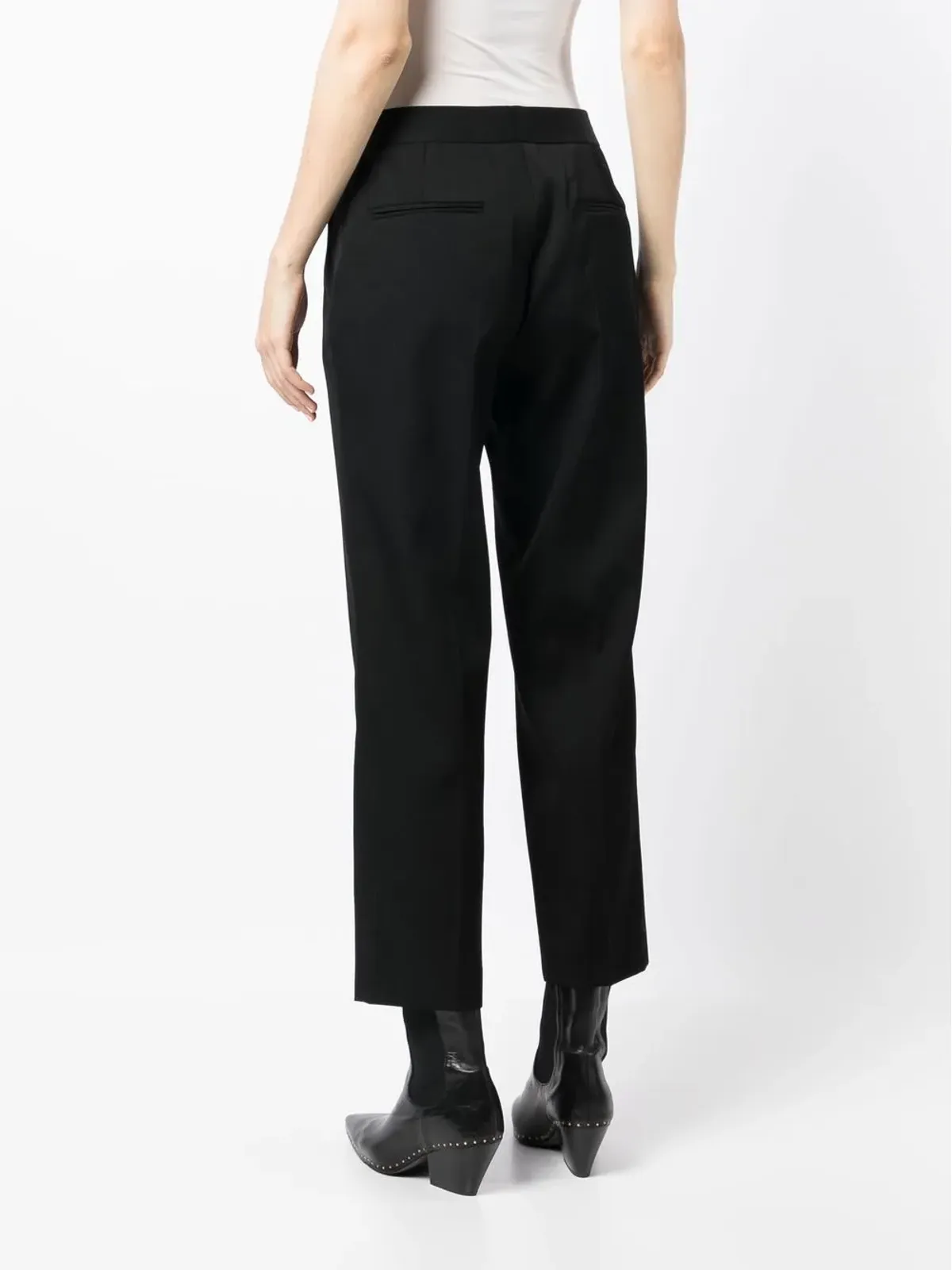 Jil Sander クロップド テーラードパンツ（ブラック） - 画像4