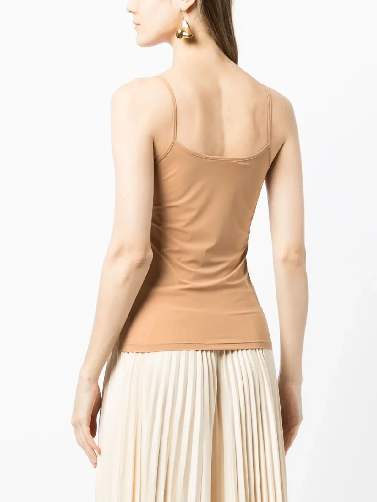Jil Sander Vネック ノースリーブトップ - 画像4