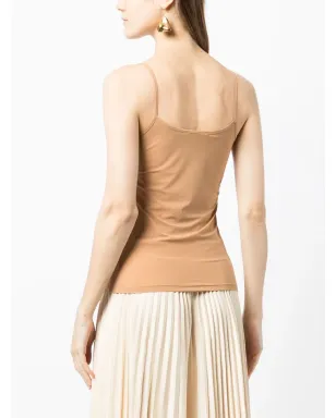 Jil Sander Vネック ノースリーブトップ - サムネイル4