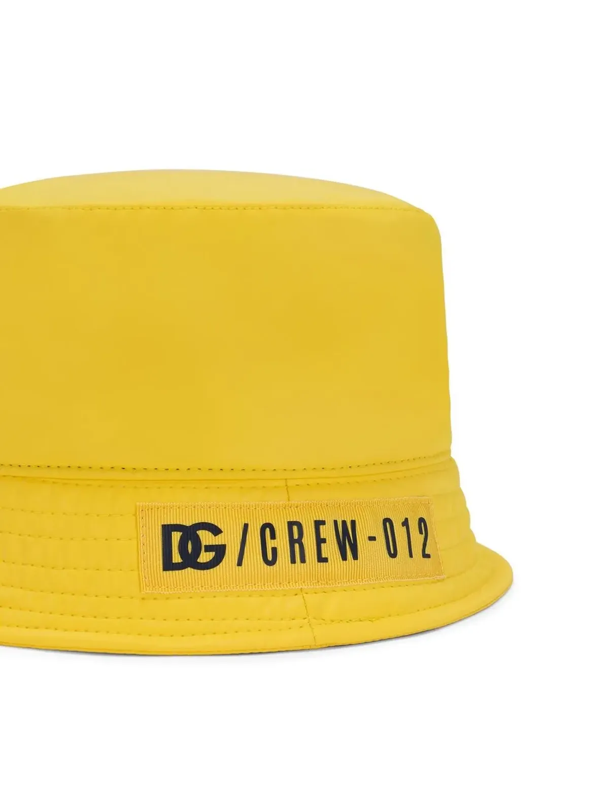 Dolce & Gabbana Kids ロゴパッチ バケットハット - Yellow - 画像2