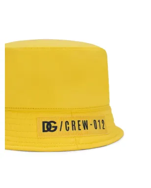 Dolce & Gabbana Kids ロゴパッチ バケットハット - Yellow - サムネイル2