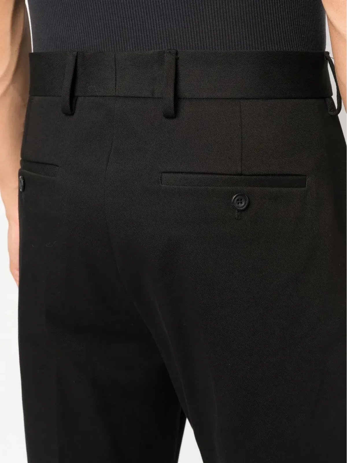Alexander McQueen ストレートレッグ コットンパンツ - 画像5