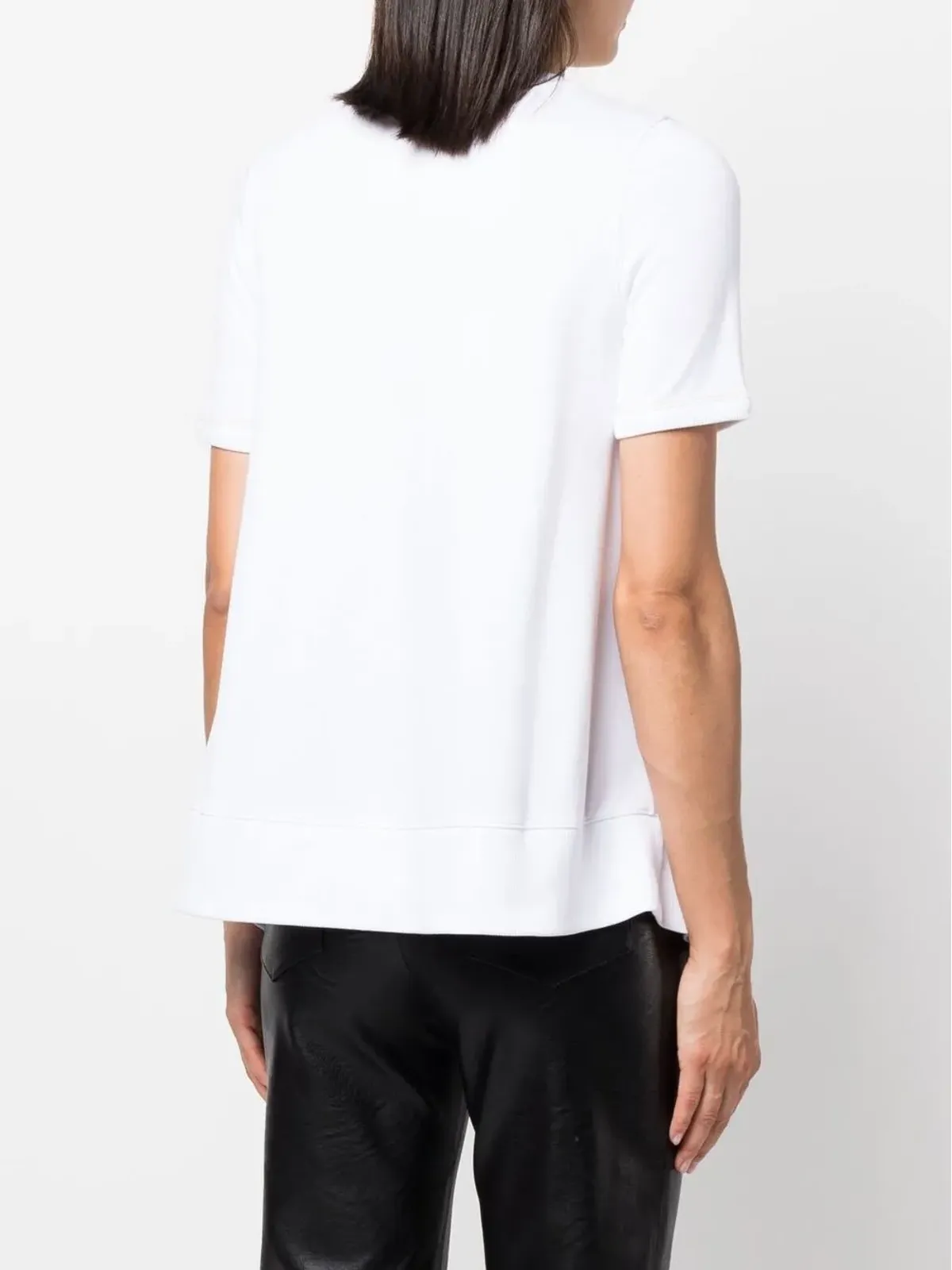 Stella McCartney ウォーターフォールヘムTシャツ - 画像4