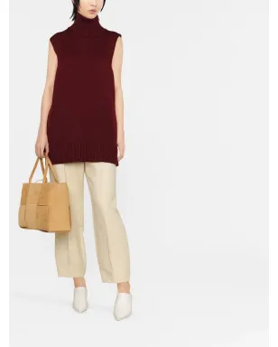 Jil Sander ニットハイネックベスト - サムネイル2