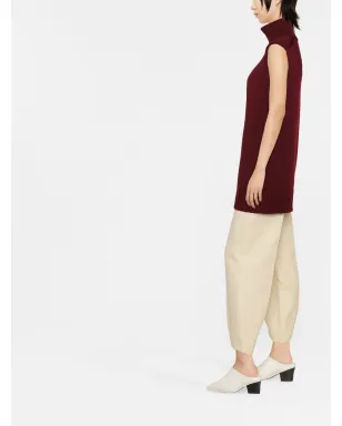 Jil Sander ニットハイネックベスト - サムネイル3
