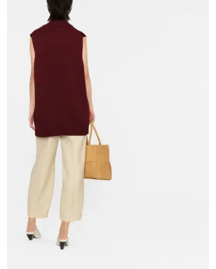 Jil Sander ニットハイネックベスト - サムネイル4