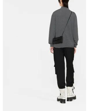 Jil Sander モックネック・ニットセーター（グレー） - サムネイル4