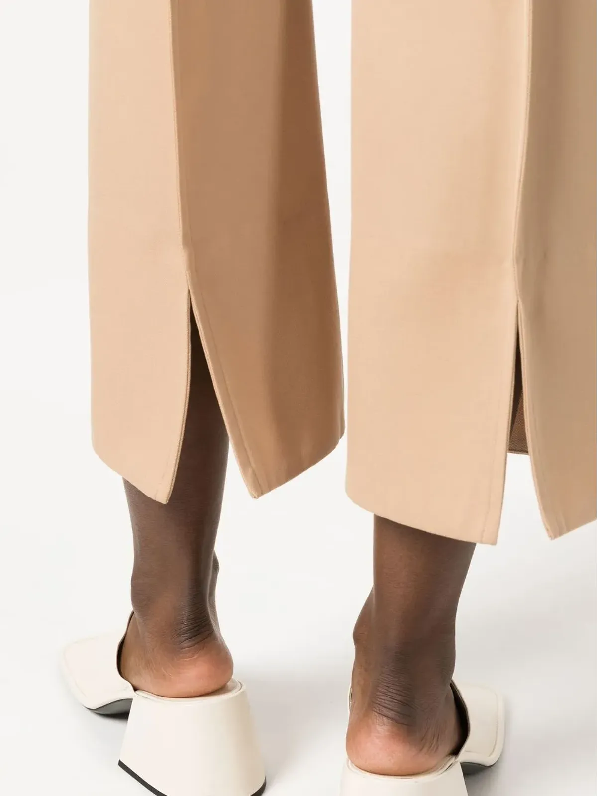 Jil Sander クロップドコットンパンツ - 画像5