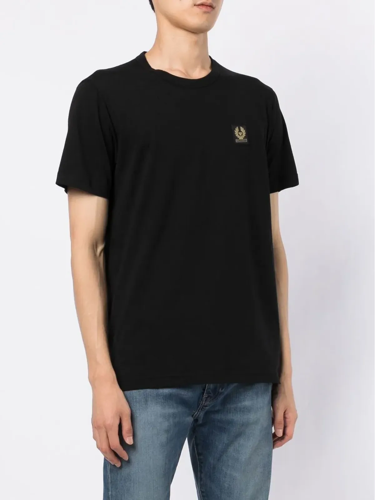 Belstaff ロゴパッチ クルーネックTシャツ - 画像3