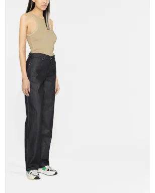 Jil Sander ハイウェストストレートジーンズ - Blue - サムネイル3