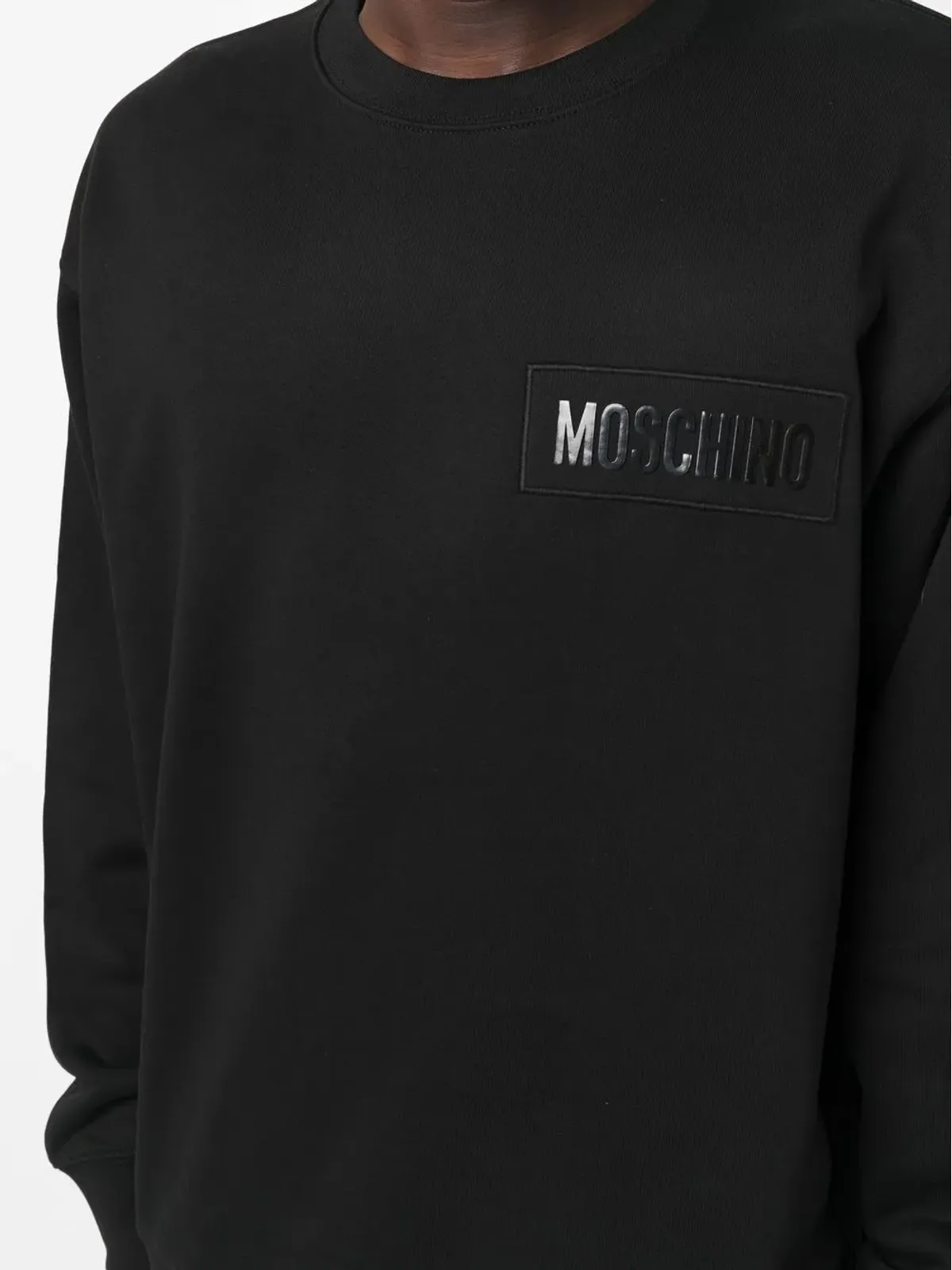 Moschino ロゴプリント オーガニックコットン スウェットシャツ - 画像5