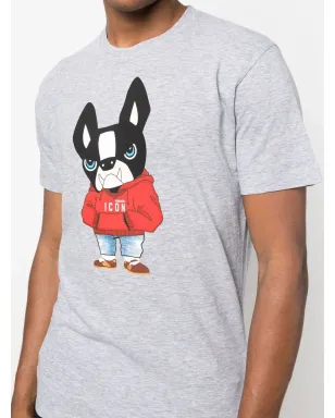 DSQUARED2 カートゥーンプリント半袖Tシャツ - サムネイル5