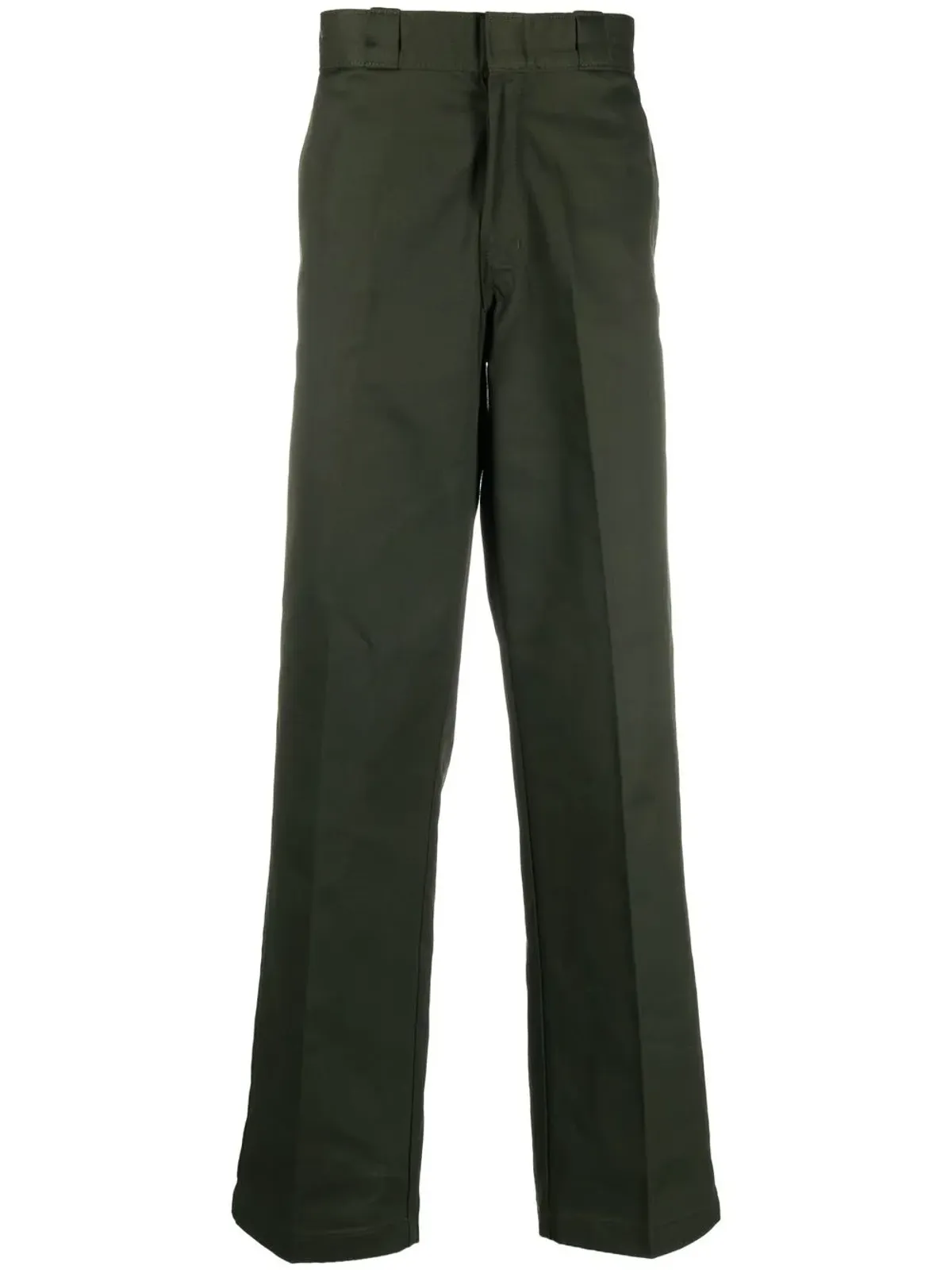 Dickies Construct オリーブグリーンのストレートレッグ テーラードパンツ - 画像1