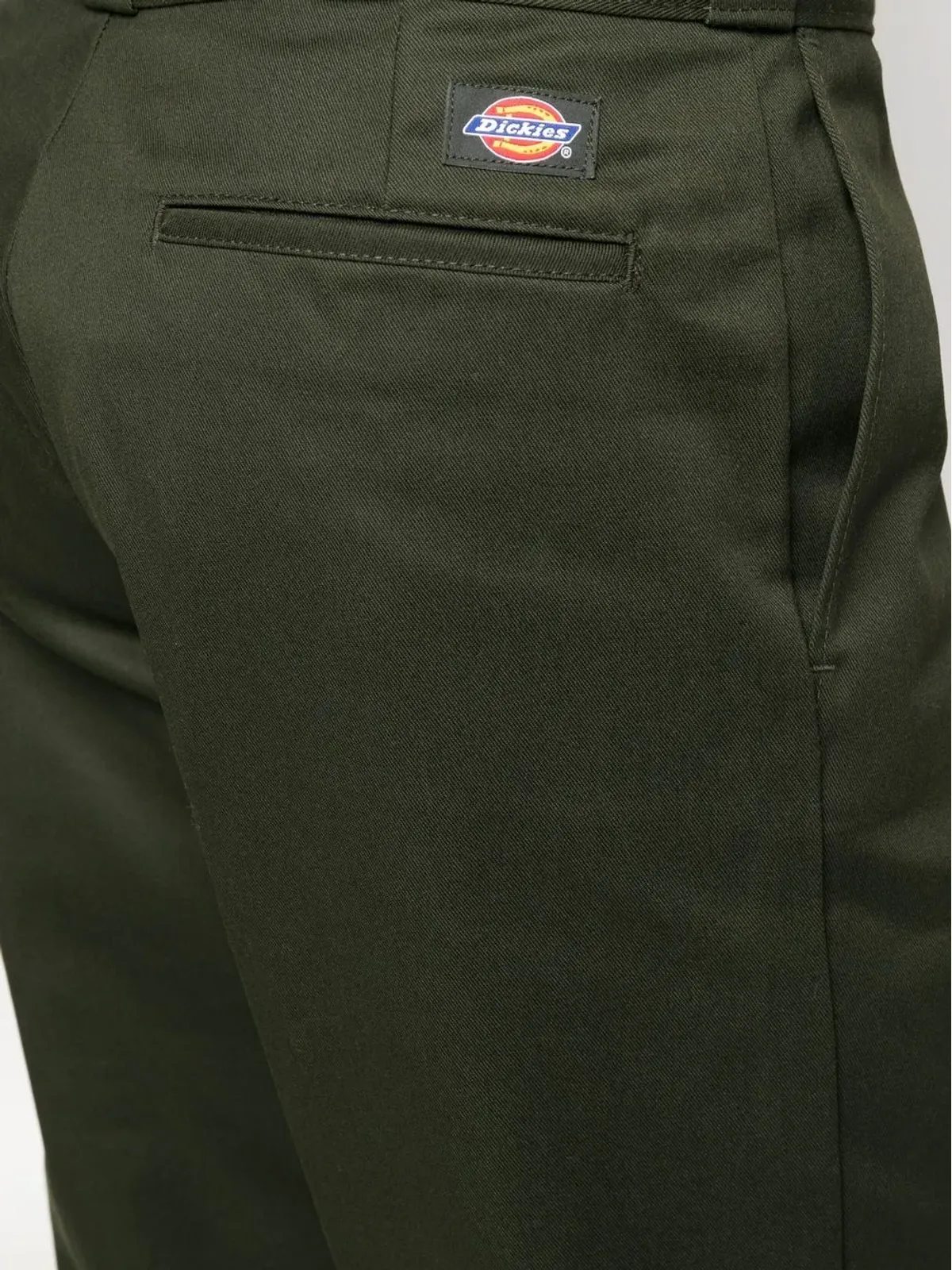 Dickies Construct オリーブグリーンのストレートレッグ テーラードパンツ - 画像5