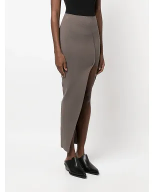 Rick Owens アシンメトリック ミディ丈スカート - サムネイル3