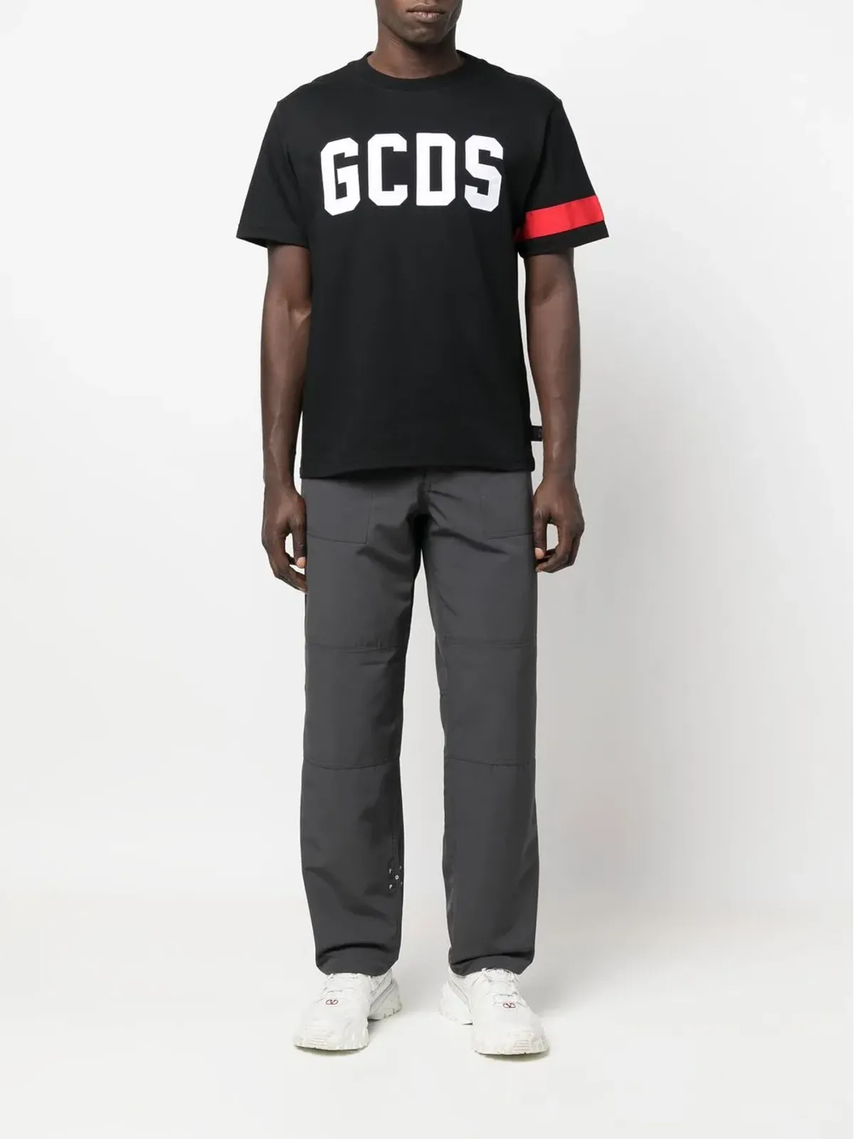 GCDS ロゴプリントTシャツ - 画像2