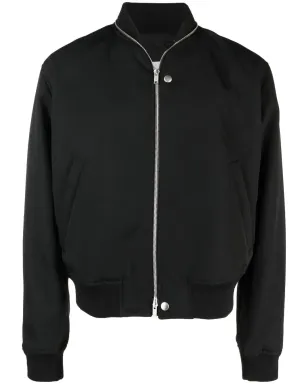 Jil Sander ジップ付きウールボンバージャケット - サムネイル1