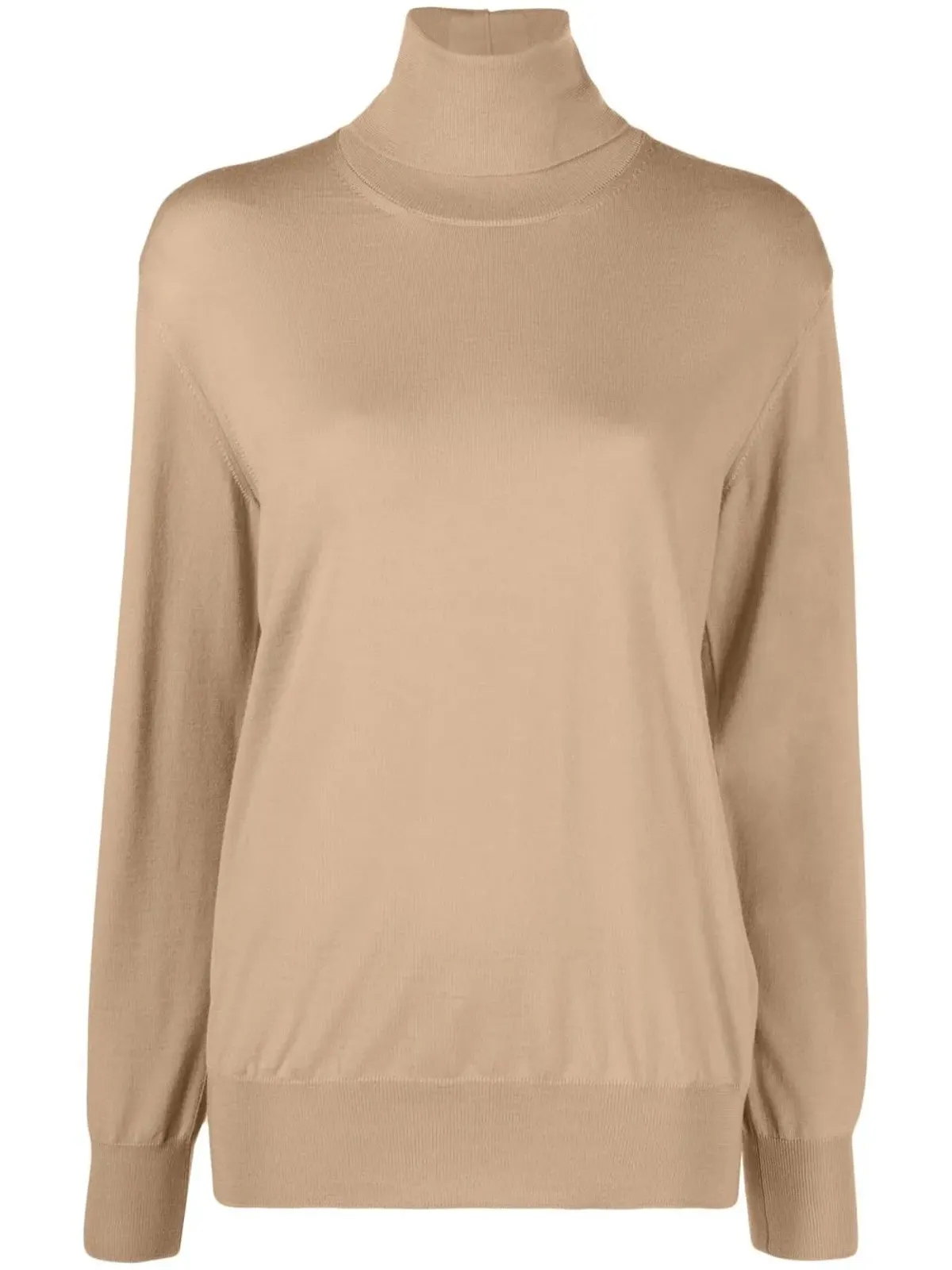 Jil Sander ロールネック ウールセーター - 画像1