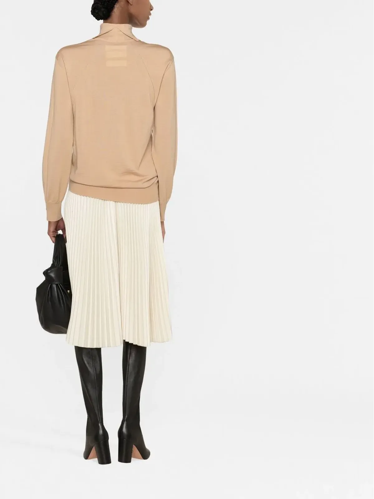 Jil Sander ロールネック ウールセーター - 画像4