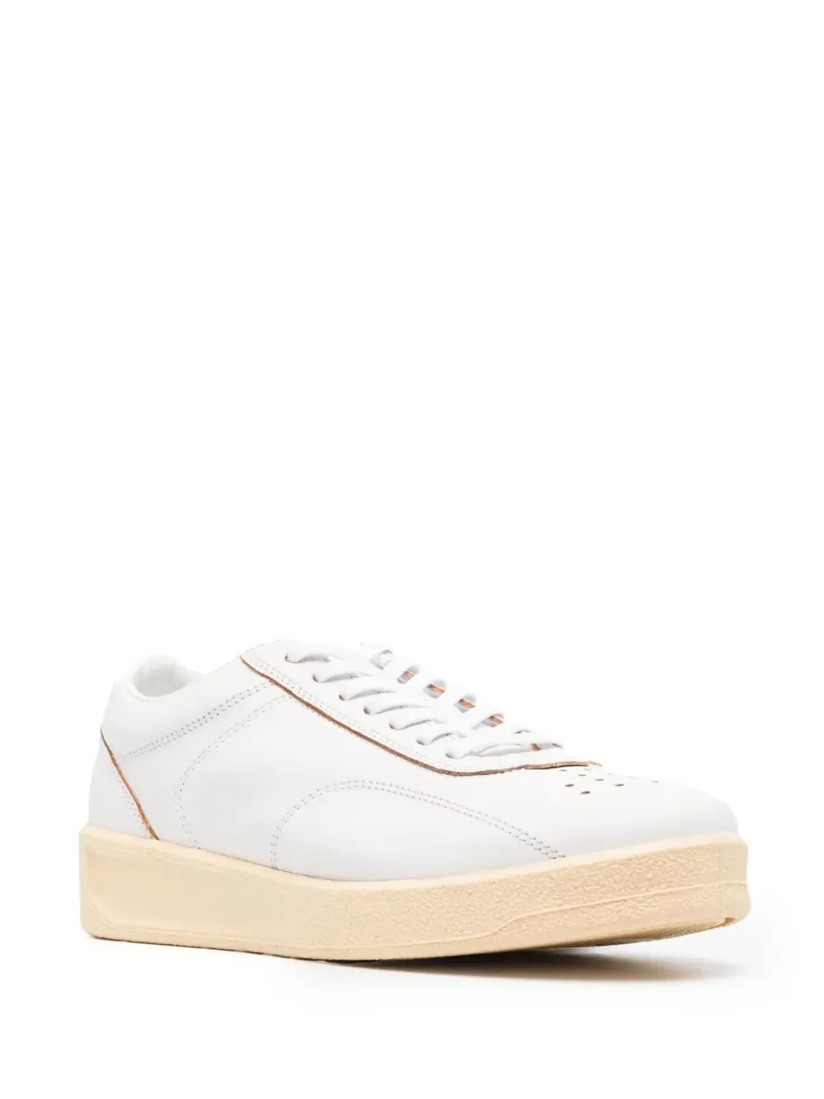 Jil Sander ロゴ入りローカットスニーカー - 画像2