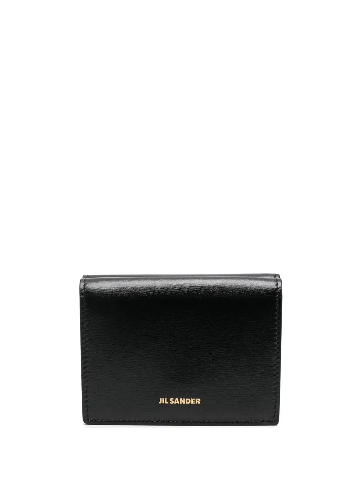 Jil Sander 三つ折りレザーウォレット（ブラック） - 画像1