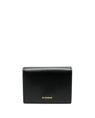 Jil Sander 三つ折りレザーウォレット（ブラック） - サムネイル1
