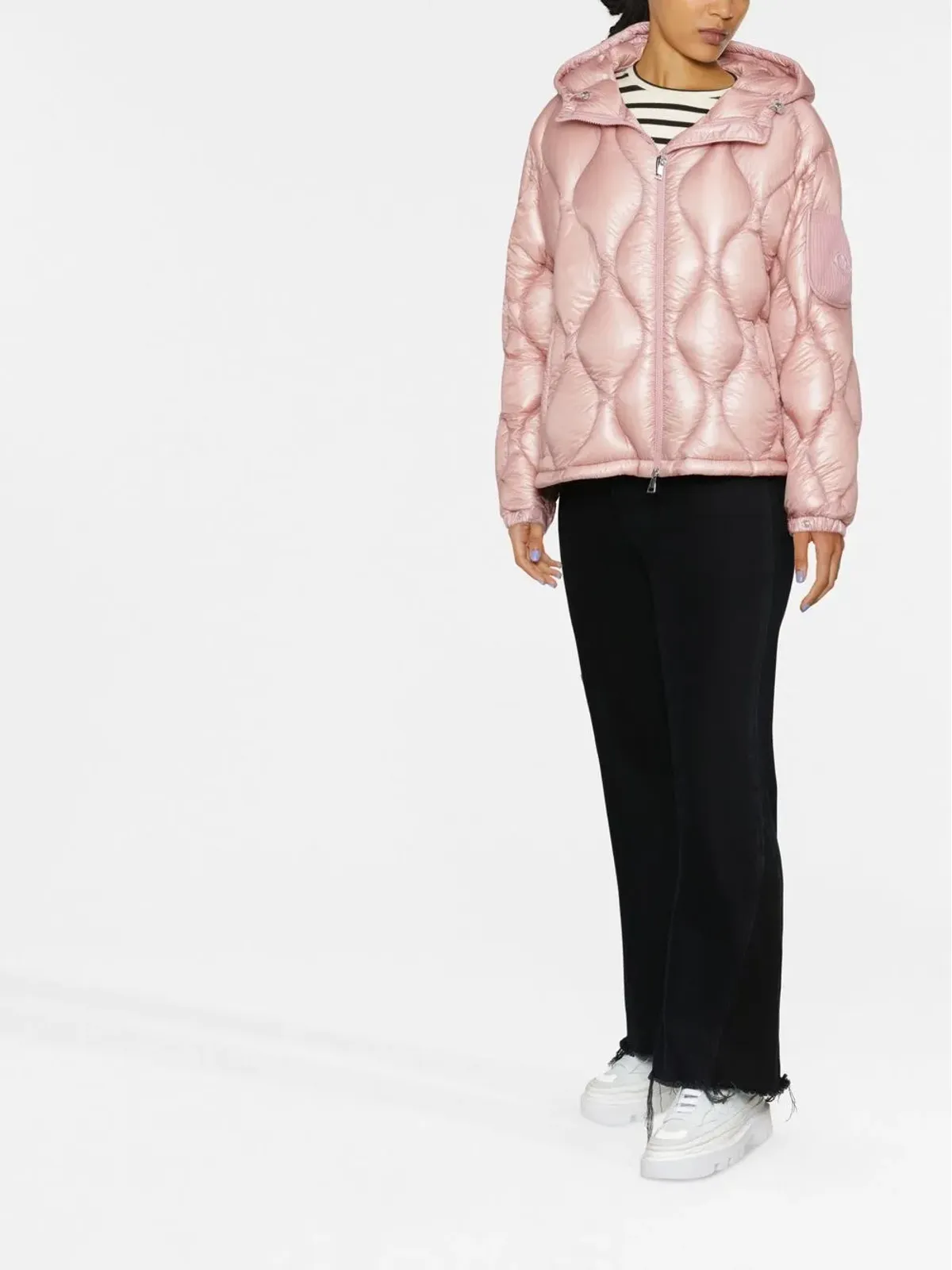 Moncler アントン ショート パディド フード付きジャケット - 画像2