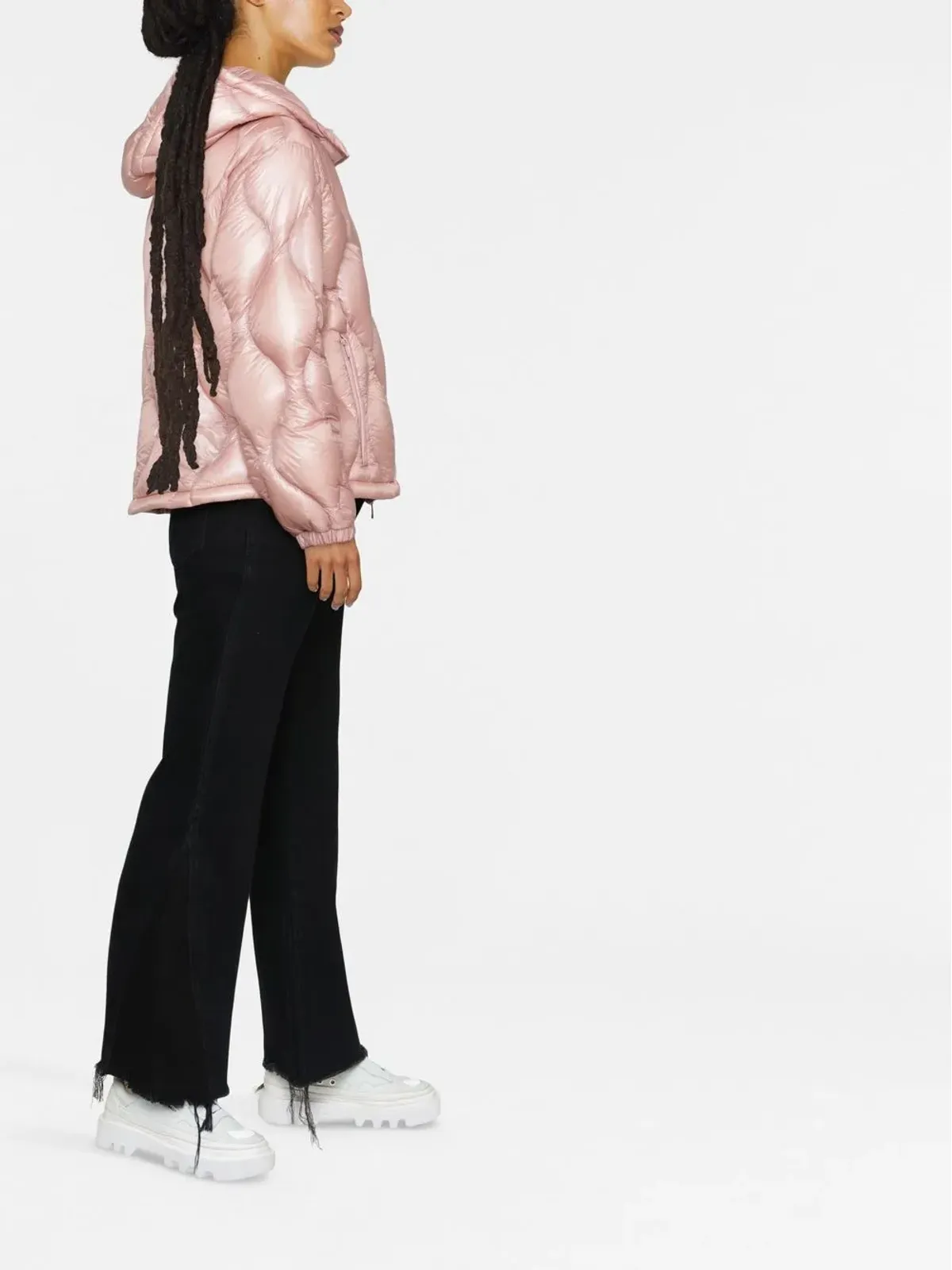 Moncler アントン ショート パディド フード付きジャケット - 画像3