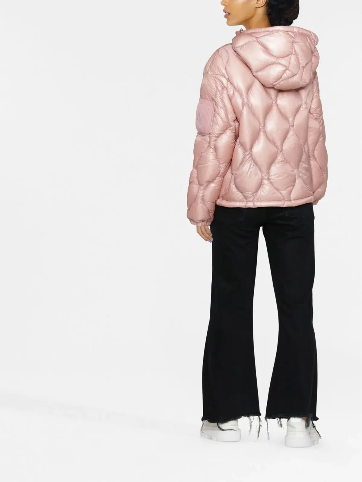 Moncler アントン ショート パディド フード付きジャケット - 画像4