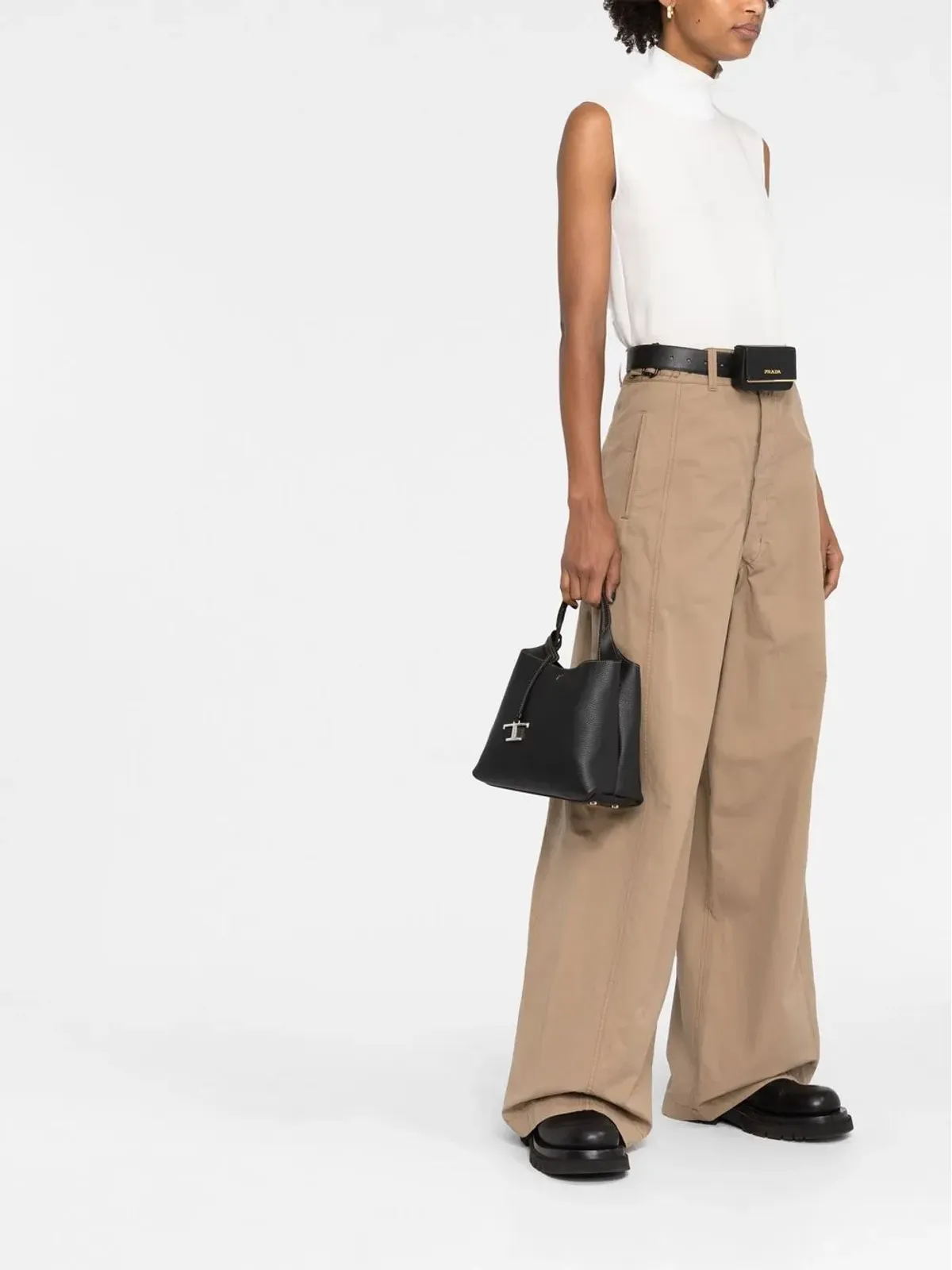 Tod's タイムレス レザートートバッグ - 画像2
