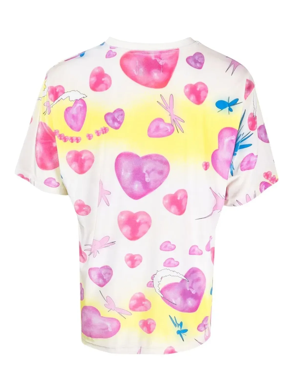 Liberal Youth Ministry ベルベットハーツ 半袖Tシャツ ピンク - 画像2