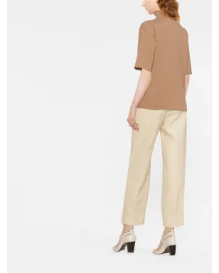 Jil Sander 半袖ロールネック ニットトップ - ベージュ系 - サムネイル4