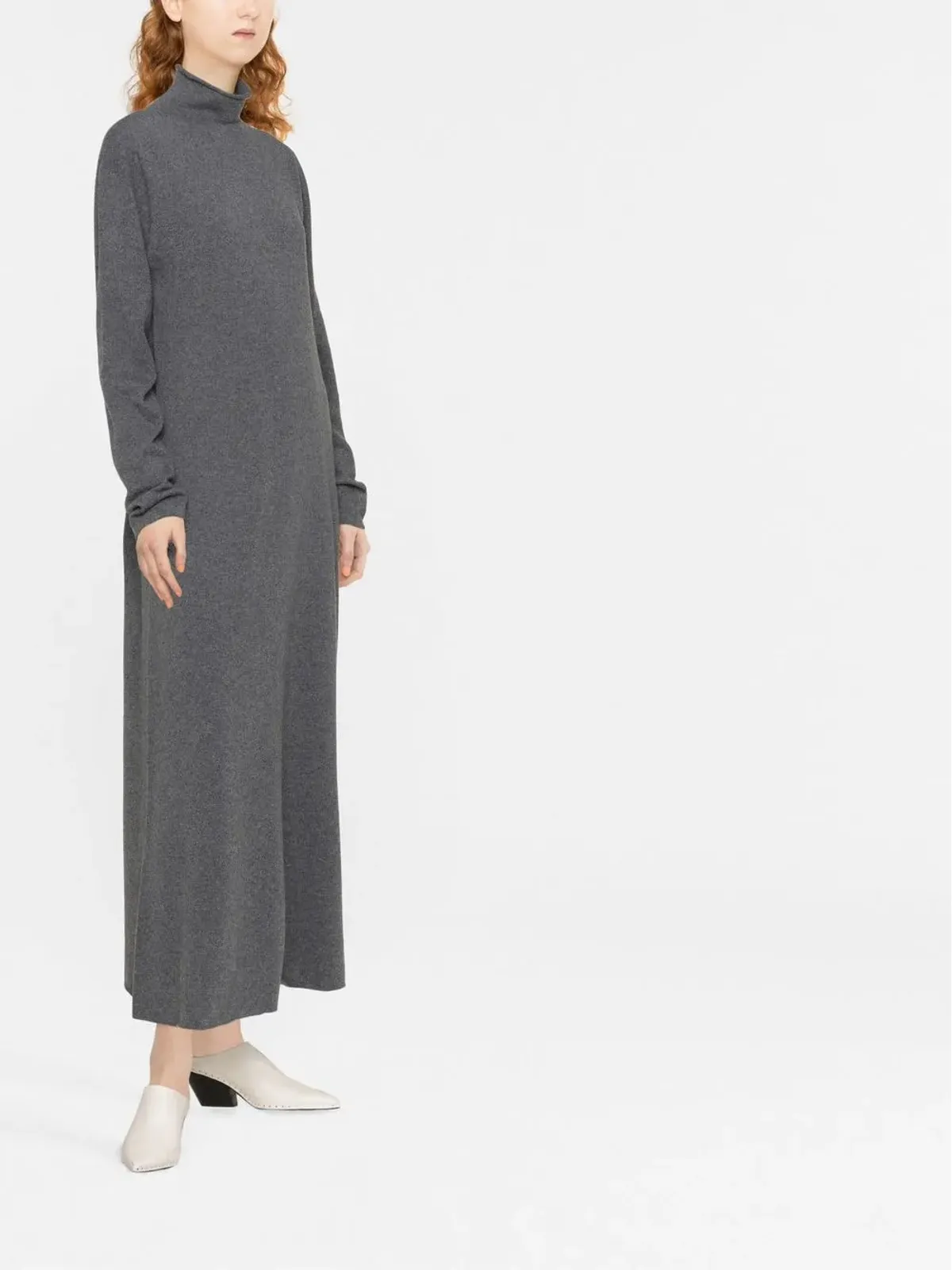 Jil Sander ハイネックニットドレス - 画像3