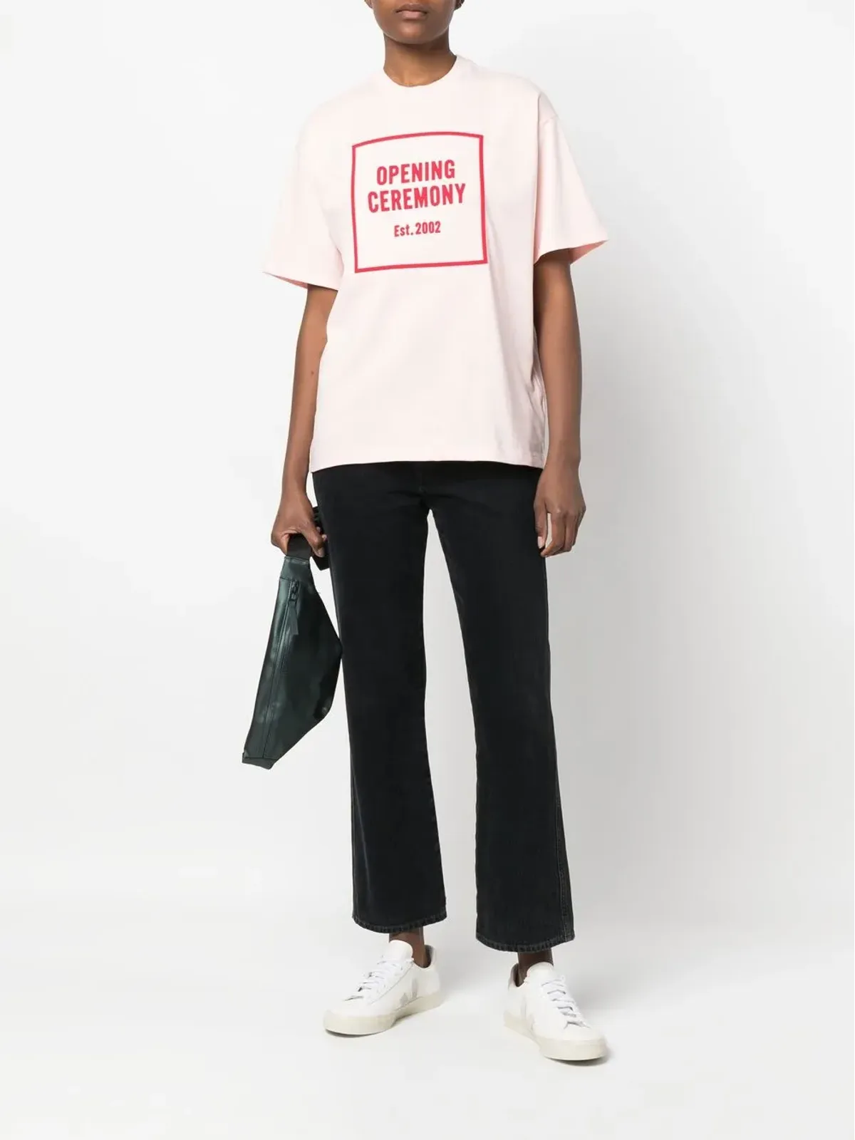 Opening Ceremony ロゴプリント Tシャツ - Pink - 画像2