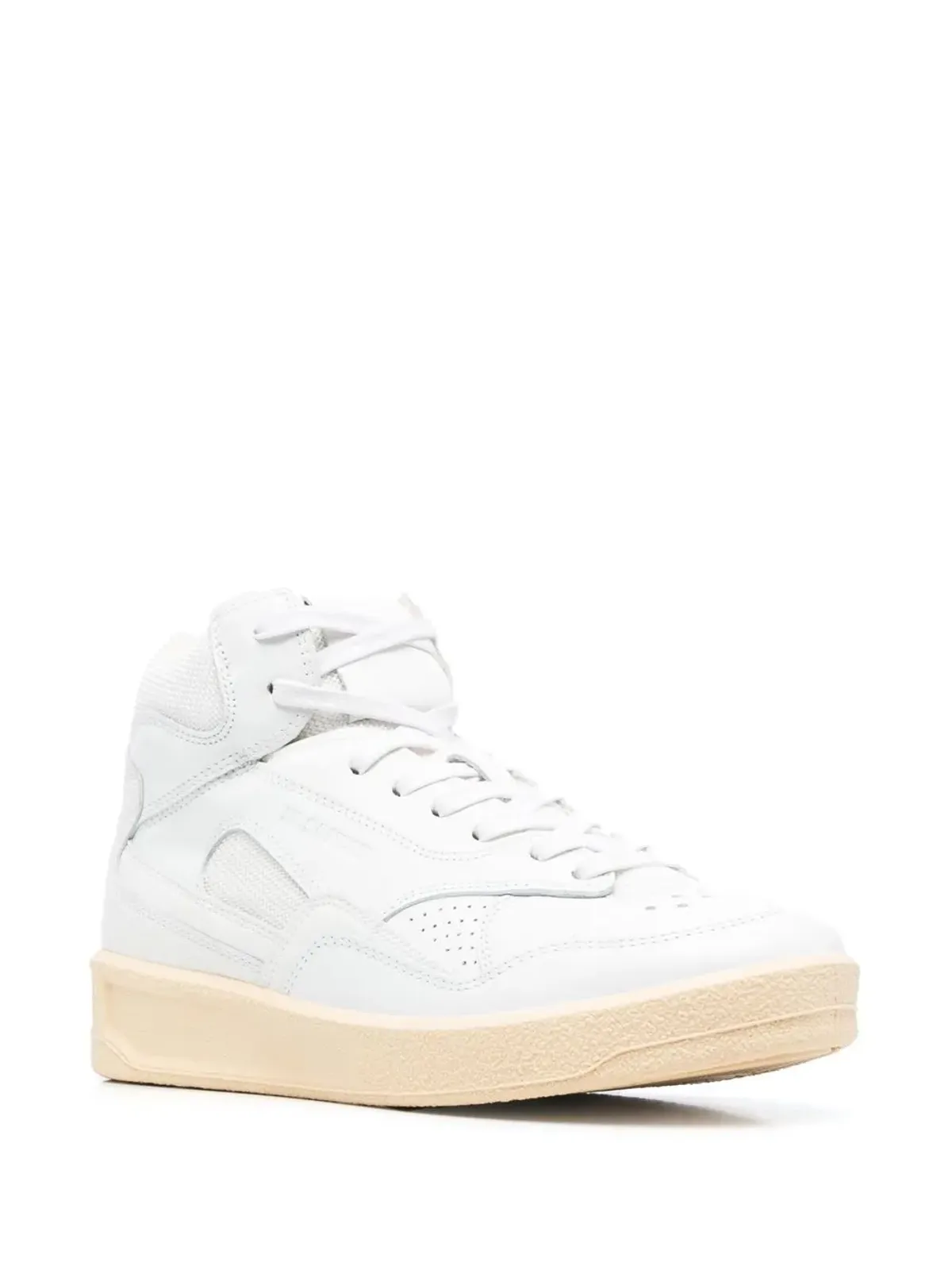 Jil Sander バスケットミッド レザー スニーカー - 画像2