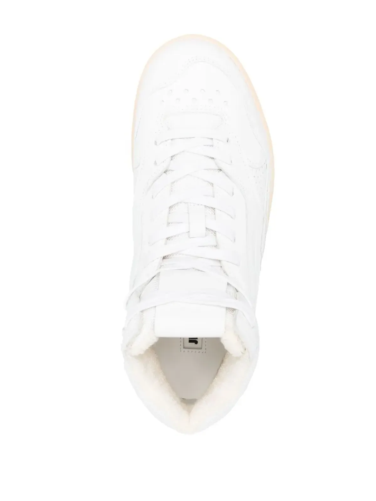 Jil Sander バスケットミッド レザー スニーカー - 画像4