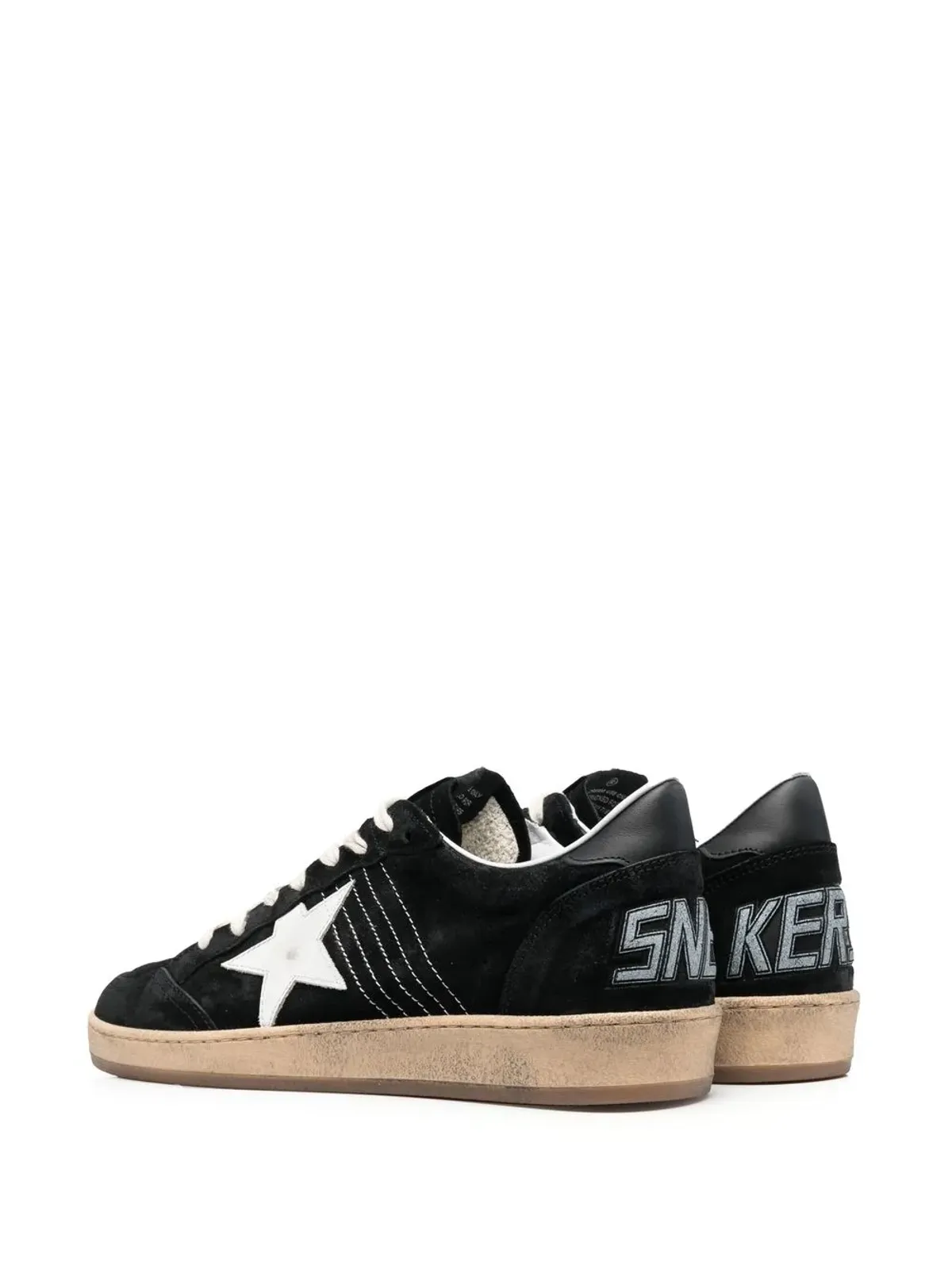 Golden Goose Ballstar ロー・トップ スニーカー ブラック - 画像3