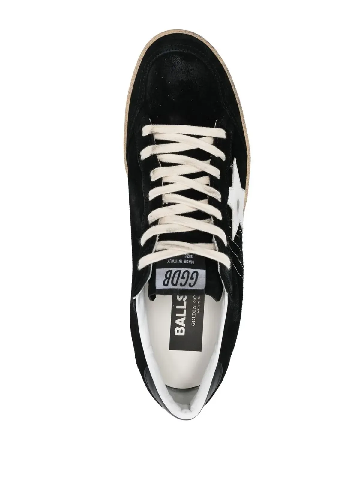 Golden Goose Ballstar ロー・トップ スニーカー ブラック - 画像4
