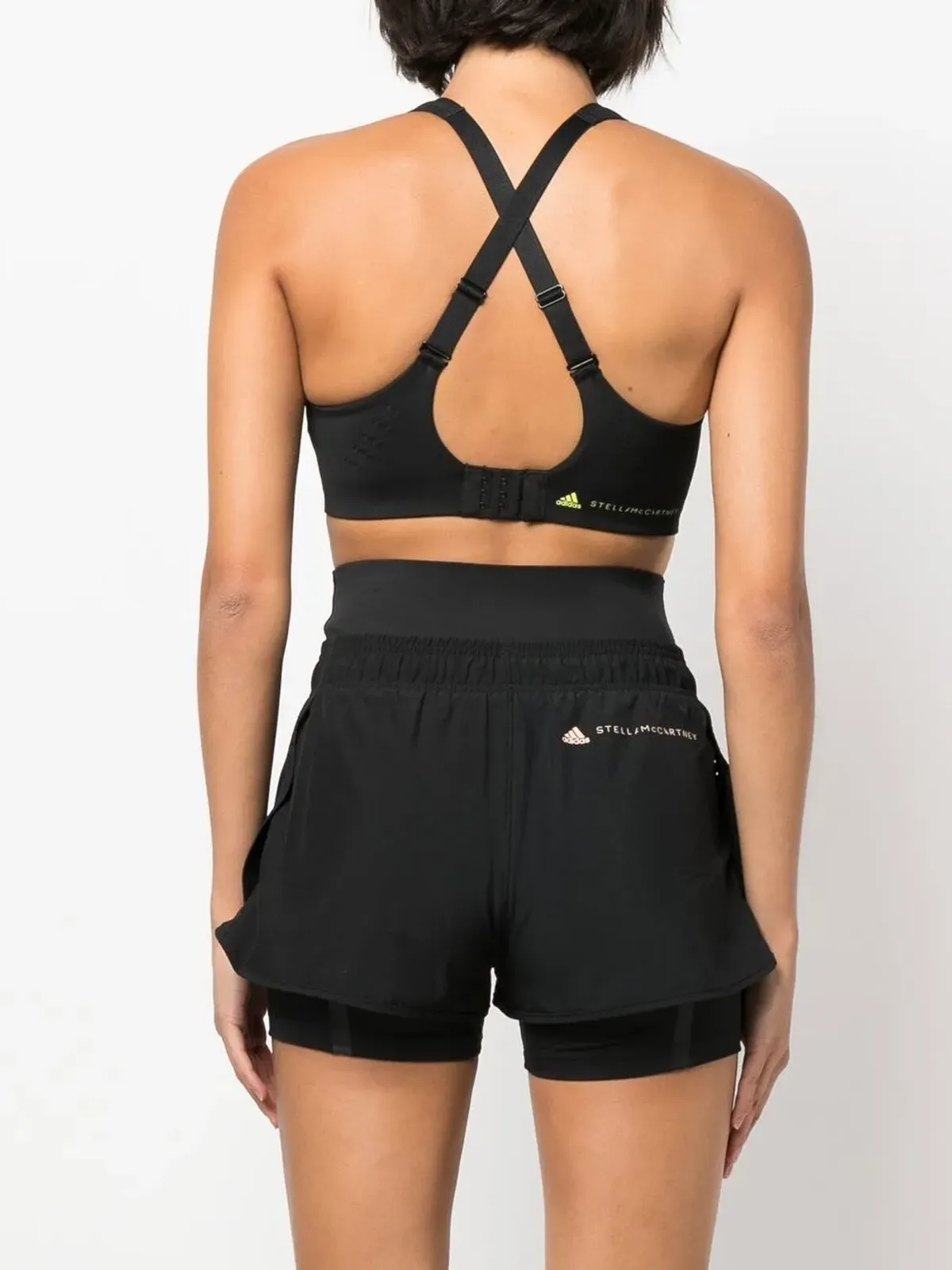 adidas by Stella McCartney TruePace ランニングスポーツブラ - ブラック - 画像4