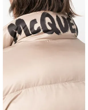 Alexander McQueen グラフィティプリント パファージャケット - サムネイル5