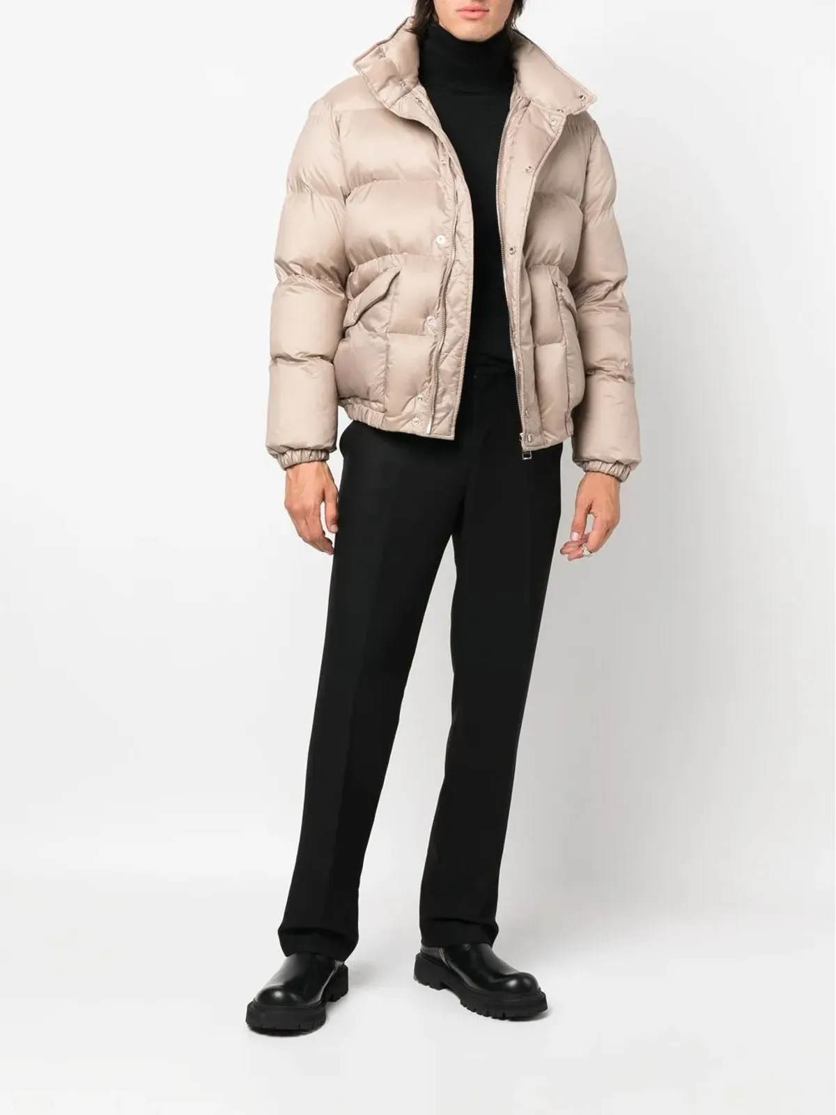 Alexander McQueen グラフィティプリント パファージャケット - 画像2