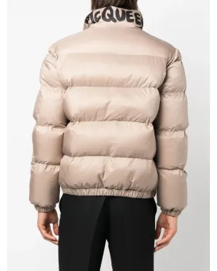 Alexander McQueen グラフィティプリント パファージャケット - サムネイル4